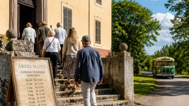Guidningar på Årsta slott i september – historiska berättelser öppnas för allmänheten