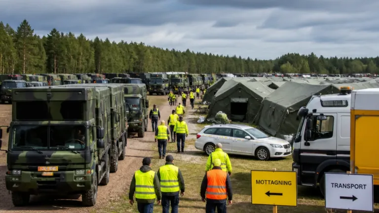 Halland övar värdlandsstöd: över 200 deltagare testar samverkan mellan civila och militära aktörer