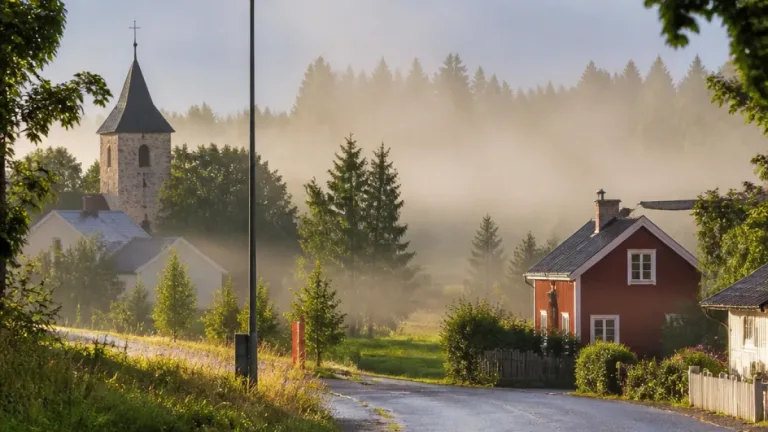 Halvklart och svalt i Nyby – dimma morgon, lätt regn längre in i veckan