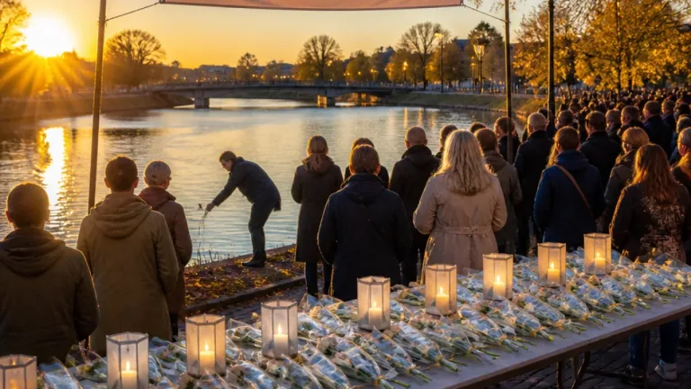 Hoppets dag i Hästhagen inleder "En månad för livet" – minnesceremoni för cirka 48 personer