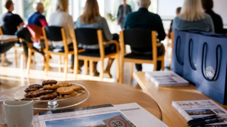 Hyresgästföreningen samlade omkring 30 i Härnösand för information om marknadshyror