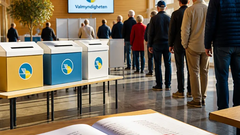 Inga felregistreringar i Dalarnas förtidsröstning – flera kandidater strukna i länet