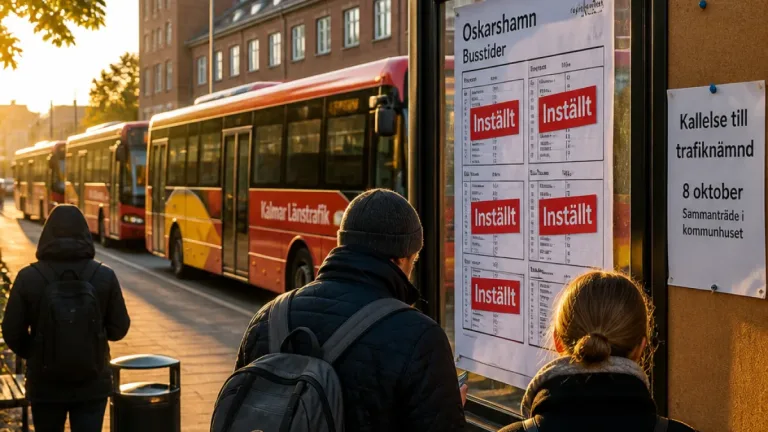 Inställda bussturer stör resandet i Kalmar län – Go‑Ahead kallat till nämndmöte