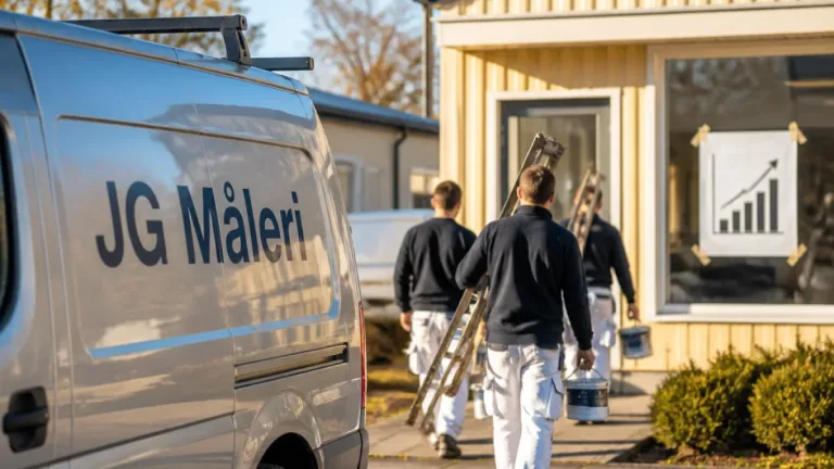 JG Måleri i Huskvarna redovisar stark omsättningsuppgång och fler anställda