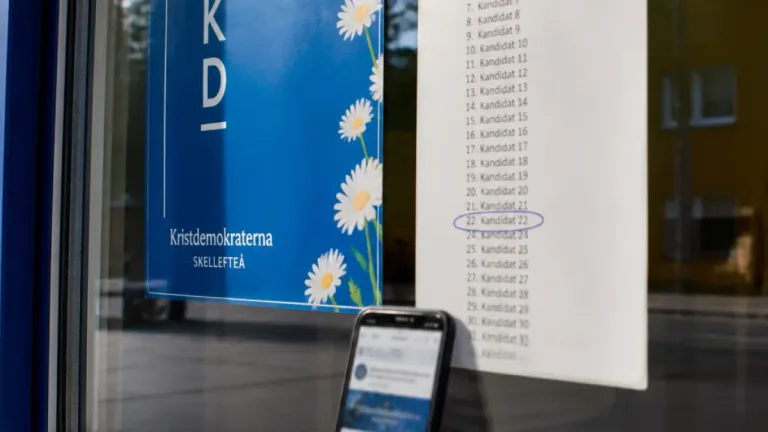 KD-kandidat i Skellefteå drar tillbaka kandidatur efter anklagelser om rasistiska inlägg