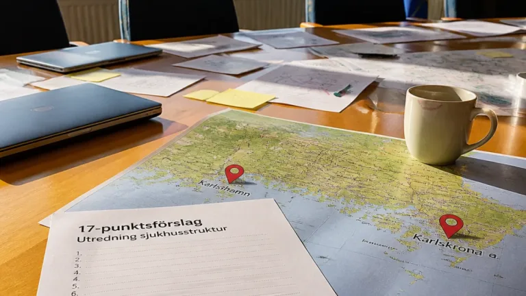 KD och SD föreslår omfattande förändringar – sjukhusstruktur ska utredas
