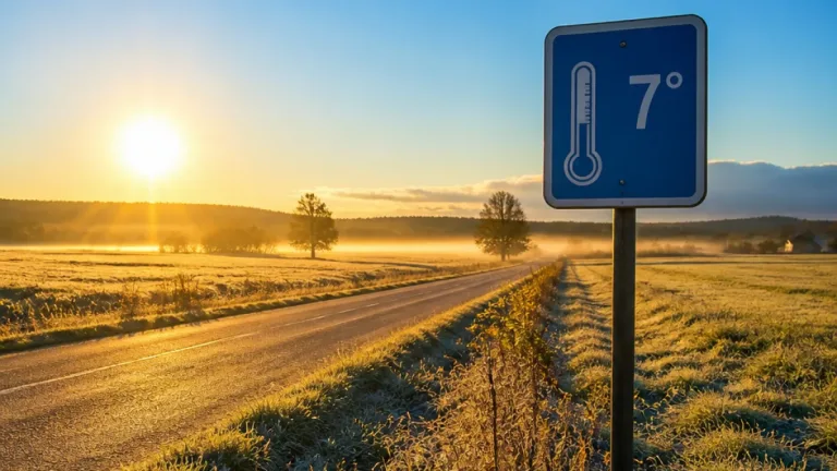 Klart och kyligt i Norra Össjö – sol i dag men mer moln senare under veckan