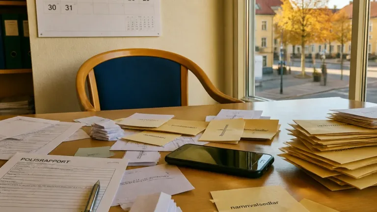 Konflikt kring namnvalsedlar och polisanmälan skakar SD i Dalarna inför valet