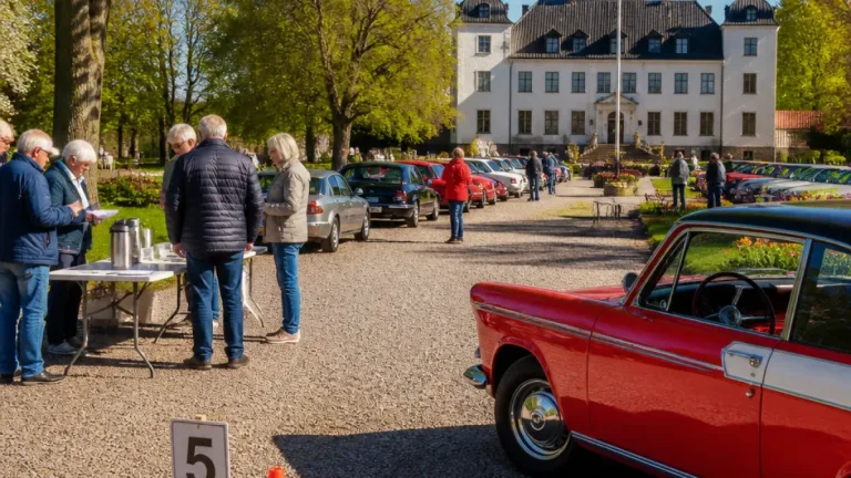 Köping: Seniorernas bilutflykt till Dufweholm blev uppskattad