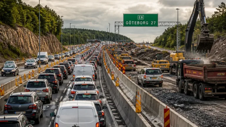 Krävande pendelsträcka: politikerna uppmanas bygga ut E6 innan köerna stoppar tillväxten