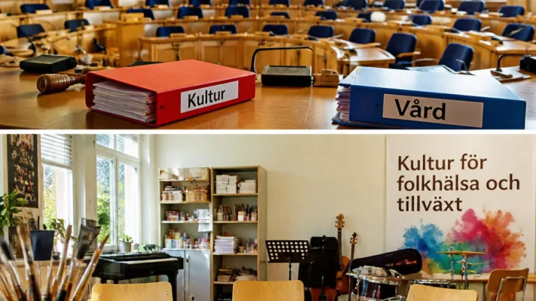 Kulturens budget måste synas – investeringar för folkhälsa, attraktivitet och tillväxt