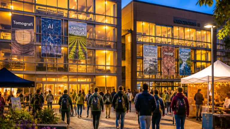 Kulturnatten på Geocentrum i Lund bjuder på forskning, aktiviteter och familjeprogram