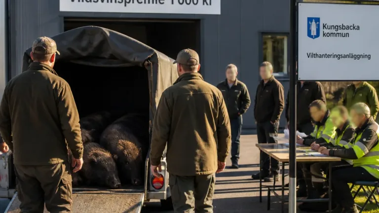 Kungsbacka betalar vildsvinspremie — kommunen erkänner att systemet inte är felfritt