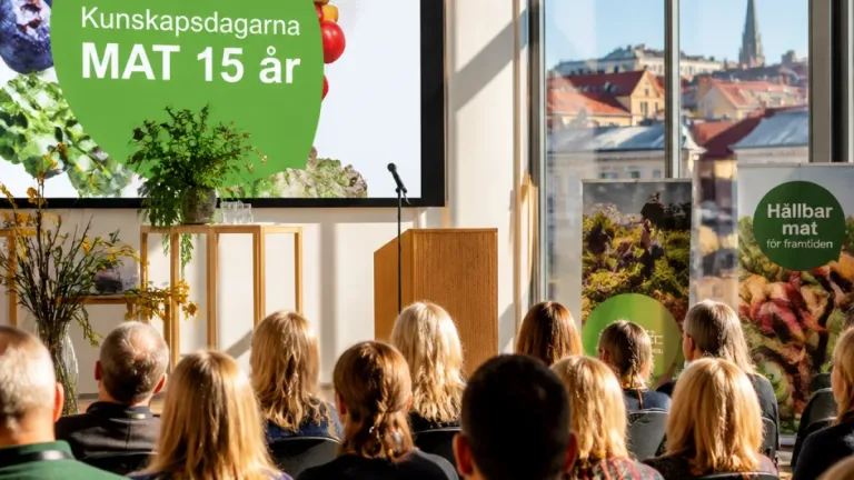 Kunskapsdagarna i Växjö samlar aktörer kring mat, hållbarhet och beredskap