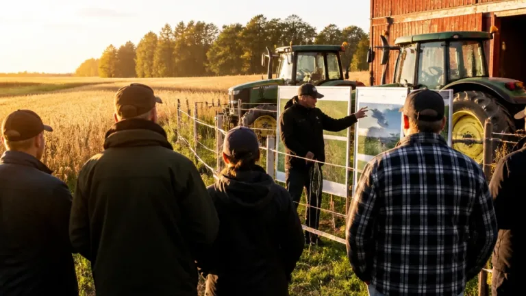 Kvällsgårdar i Södermanland ska minska viltskador i jordbrukslandskapet