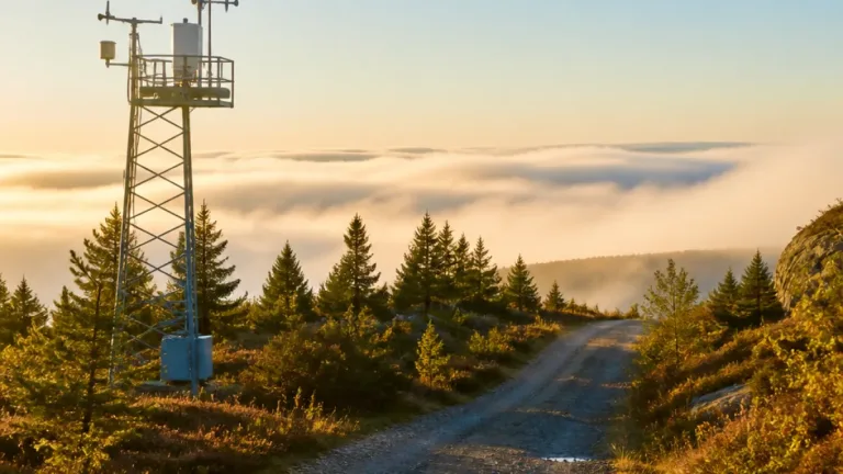 Kyliga nätter och molnig vecka väntar Norra Fenningberget — regninslag under morgondagen