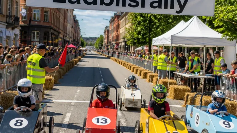 Lådbilsrally i Östersund växer – dubbelt så många ekipage och ny öppen klass