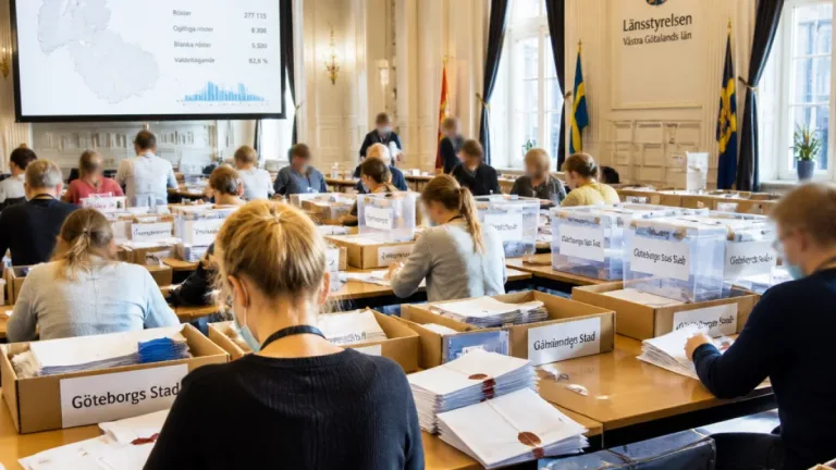 Länsstyrelsen har fastställt det slutliga valresultatet i Västra Götaland