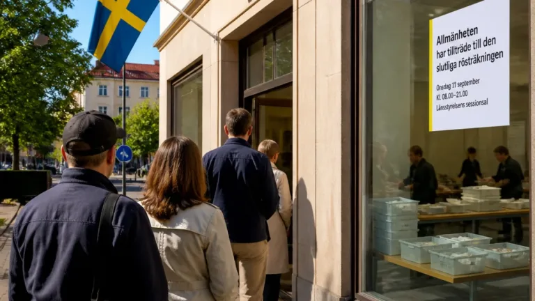 Länsstyrelsen öppnar för insyn när Hallands valsedlar räknas om