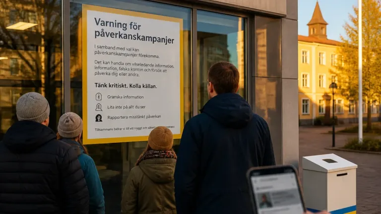 Länsstyrelsen varnar för påverkanskampanjer inför valet: spridning av misstro kan öka