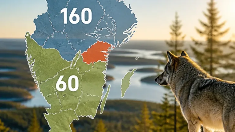 Länsstyrelserna föreslår nya miniminivåer för varg: 60 i södra och 160 i mellersta området