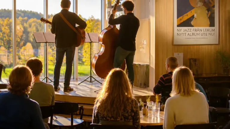 Lerum får avslutningen av Anders Bosons releaseturné med Lilla Jazzkapellet
