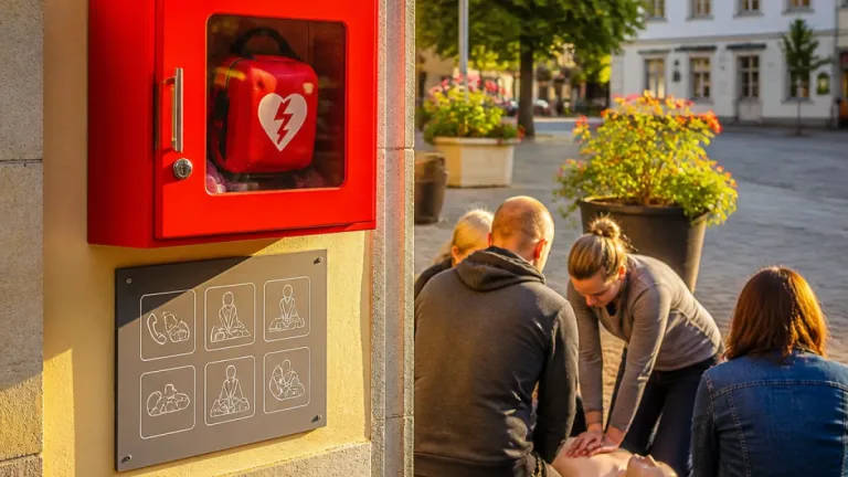 Lerum satsar på fler hjärtstartare – målet är att bli hjärtvänlig kommun