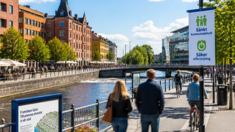 Liberalerna vill öppna Gavleån, sänka skatt och säkra elförsörjning i Gävle