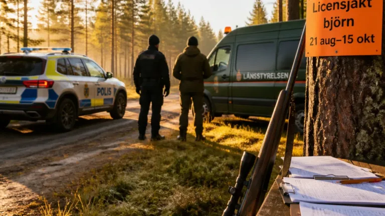 Licensjakten på björn inleds 21 augusti – myndigheter betonar säkerhet och ansvar