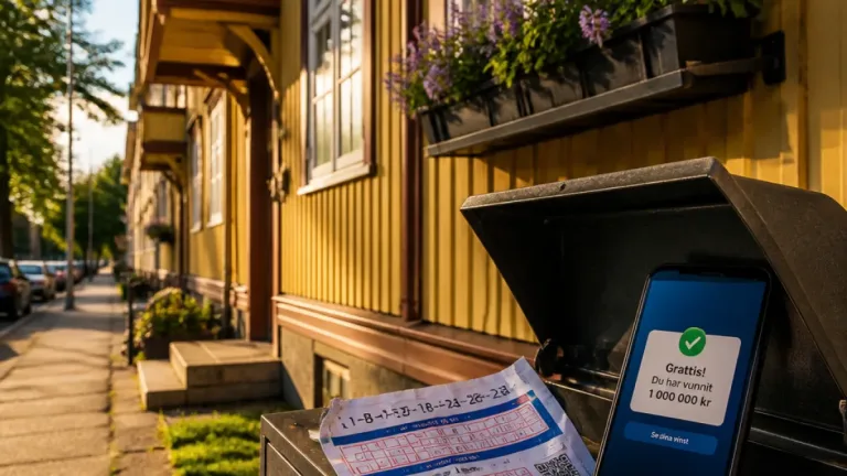 Lottovinst på 1 miljon till adress i Nässjö efter lördagens dragning