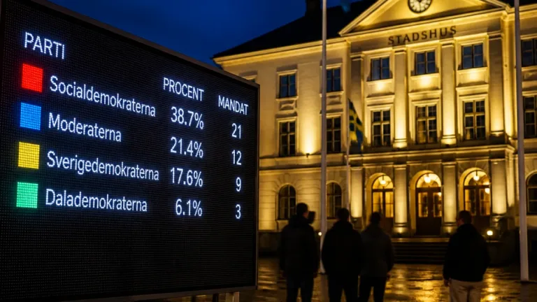 Ludvika: S-ledningen kvar – Moderaterna växer och Dalademokraterna tar plats