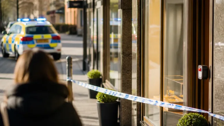Man i 30-årsåldern häktad efter juvelrån i centrala Danderyd