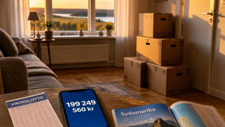 Man i 60-årsåldern från Östergötland vann rekord på 199,25 miljoner i Vikinglotto