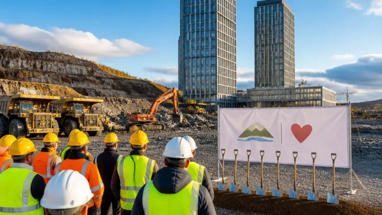 Markarbetena startar inför byggnationen av nya sjukhuset i Kiruna