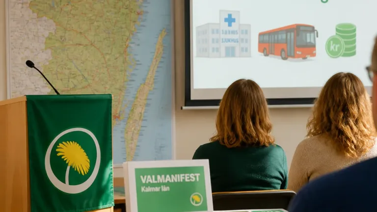 Miljöpartiet i Kalmar län hintar om möjlig skattehöjning i valmanifestet
