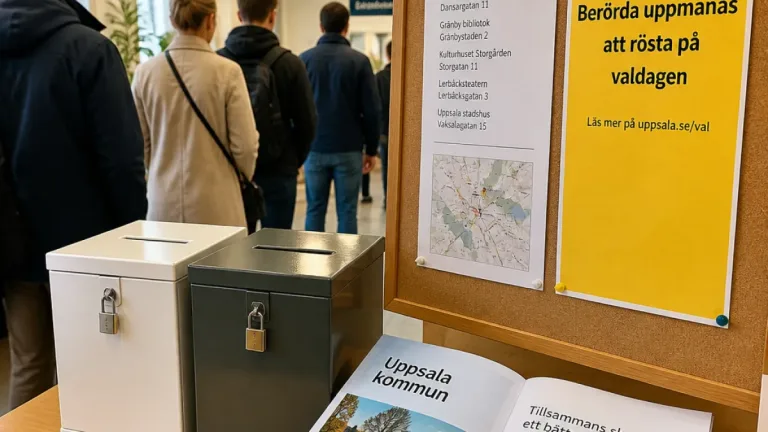 Misstag i förtidsröstning – upp till 12 väljare i Uppsala kan påverkas inför valet