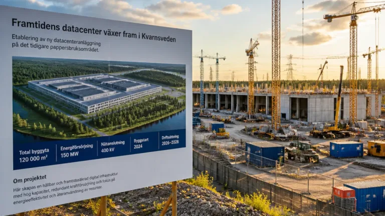 Mistral väljer Borlänge för storsatsning – 1,2 miljarder euro i Kvarnsveden