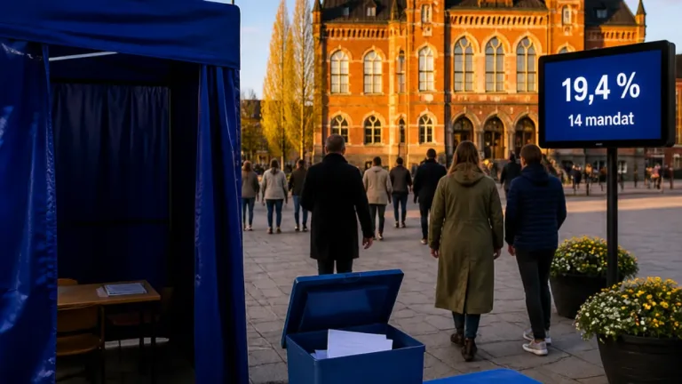Moderaterna gör starkt val i Västerbotten – bästa resultatet på åtminstone 1970‑talet