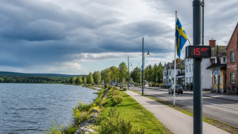 Molnigt till en början – regn väntas sent på måndagen i Norrlindsjö