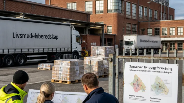 Mondelez skriver beredskapsöverenskommelse med Upplands Väsby för stärkt livsmedelsberedskap