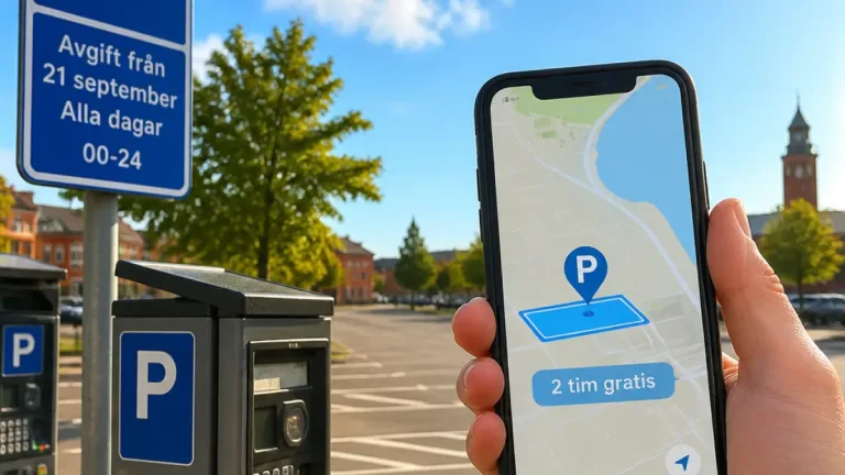 Motala återinför parkeringsavgifter efter strid kring appinställningar