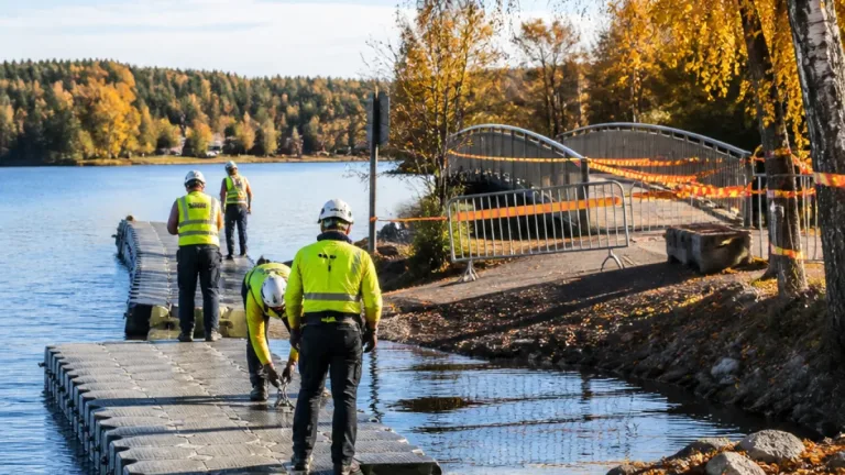 Nacka planerar tillfällig brygga vid Ältasjön – Stockholm avvaktar