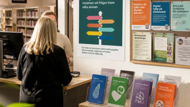 Nässjöpilot visar hur biblioteken kan lämna tekniksupport och återvända till folkbildning