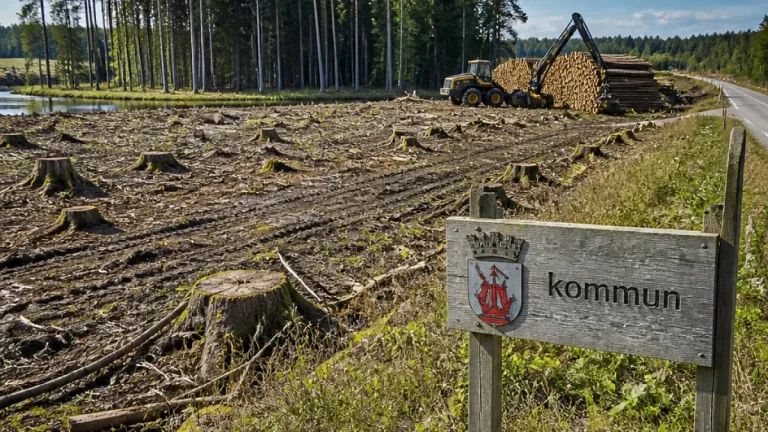 Naturskyddsföreningen kritisk: Kommunskogen i Mönsterås kalhöggs trots politiska beslut