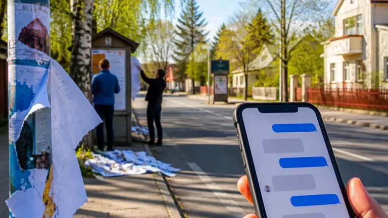 Nedrivna valaffischer på Lidingö – partierna går samman för att hålla ordning