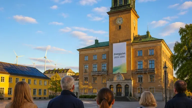 Norrköping antar energiplan för 2026–2045 – nu börjar omställningen