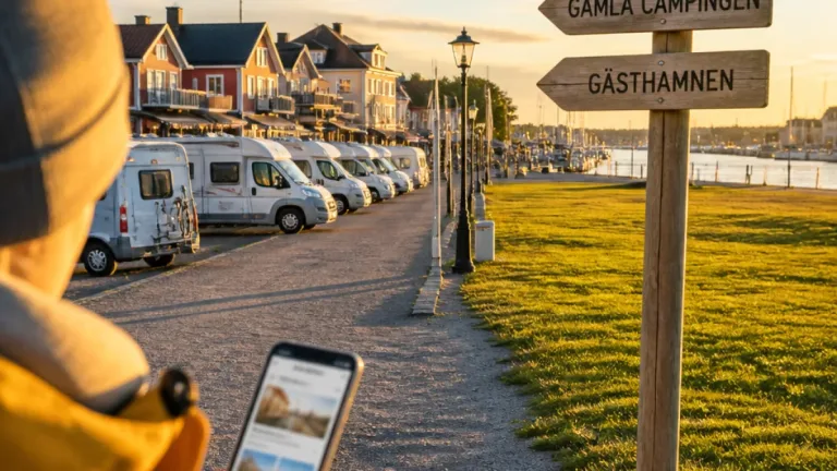 Norrtälje saknar centrala ställplatser för husbilar – försäljning och besök hotas