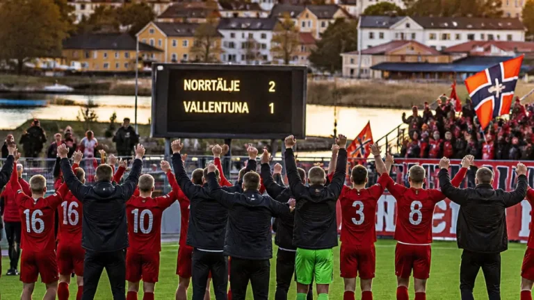 Norrtälje vann toppmötet mot Vallentuna – behåller tredjeplatsen