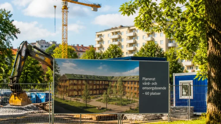 Ny vård- och omsorgsbyggnad planeras i Mölndal – 60 platser i Pedagogen Park