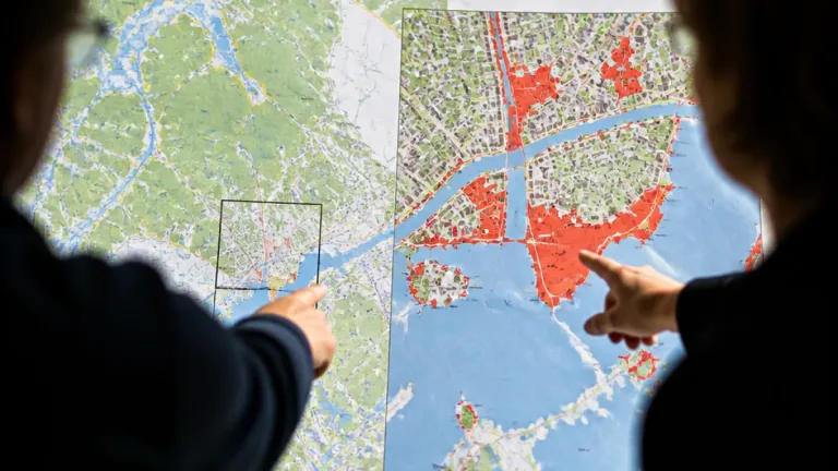 Nya översvämningskartor visar utsatta områden i Stockholms län – fokus på Österåker